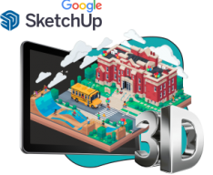Google SketchUp - Programming for children in Pattaya