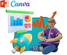 Magic of PowerPoint + Canva. Create Effective Presentations - Programming for children in Pattaya