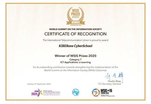 WSIS PRISES 2020 - Programming for children in Pattaya